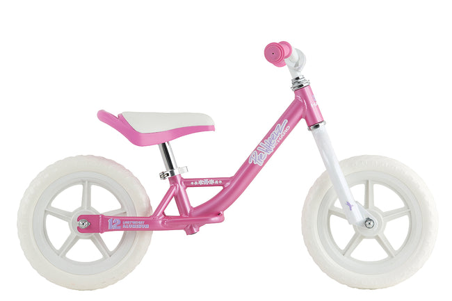Haro PreWheelz 12&quot; EVA Balance Bike-Pearl Pink - 1