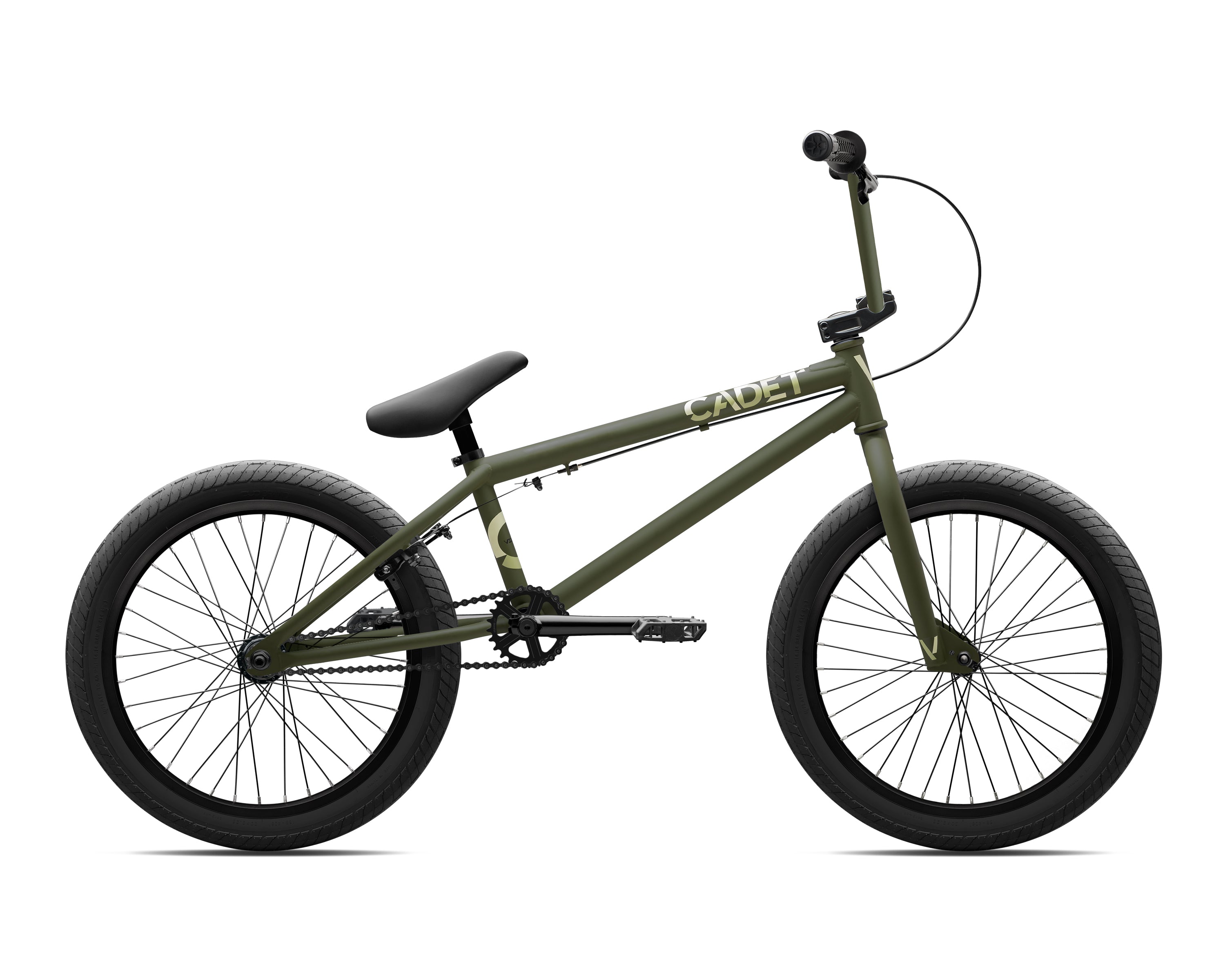 Verde 2018 Cadet Bike Matte Army Green at J R Bicycles J R Bicycles Inc