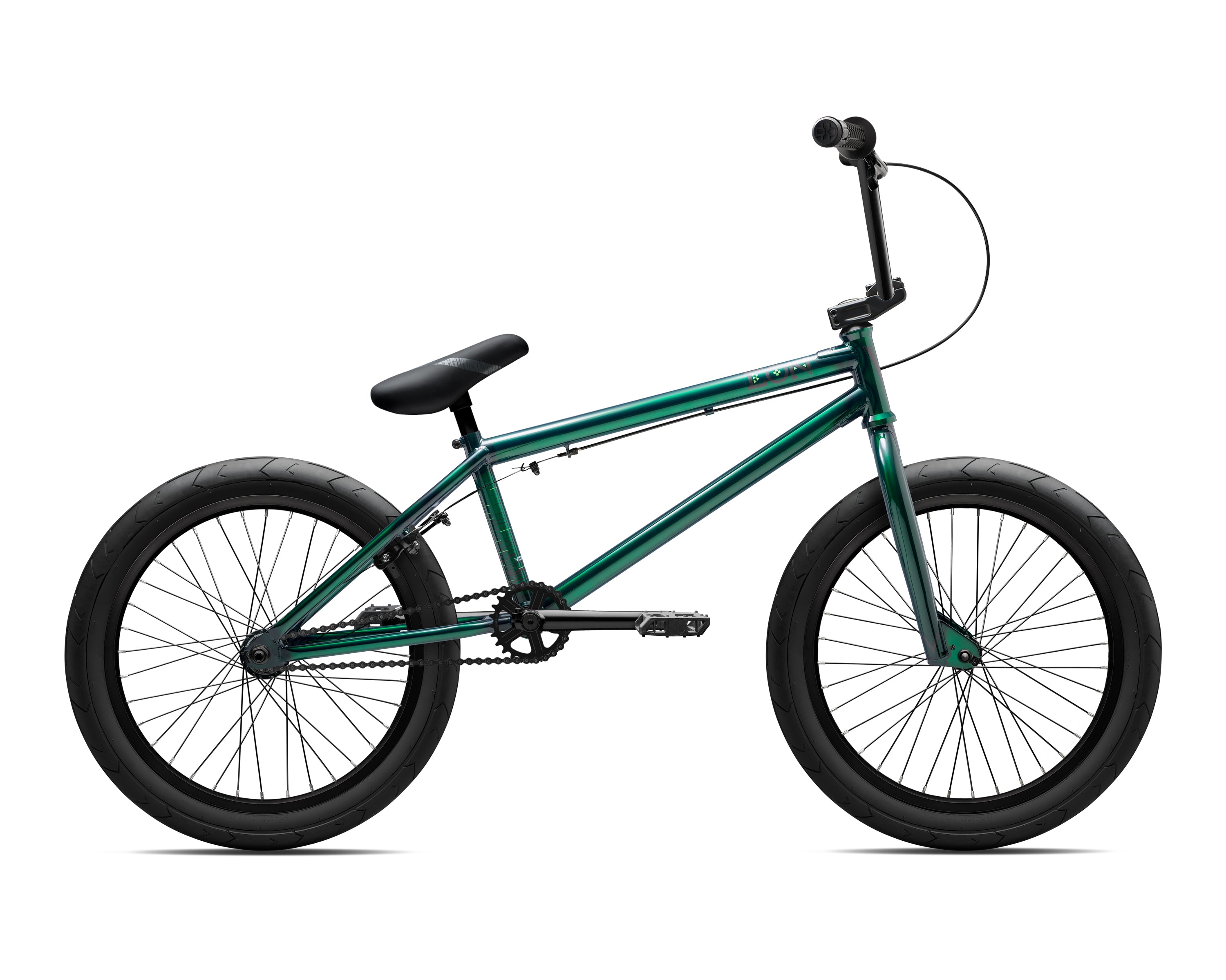 verde bmx bicycles Verde Eon Bike-Trans Green