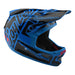 Troy Lee D3 Fiberlite Helmet-Factory-Blue - 1