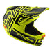 Troy Lee D3 Fiberlite Helmet-Factory-Flo Yellow - 1