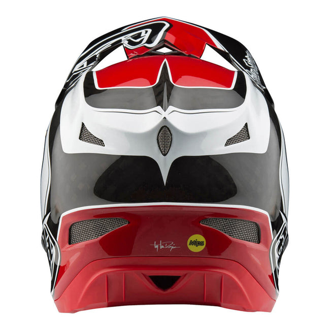Troy Lee D3 Carbon MIPS Helmet-Mirage-Red - 3