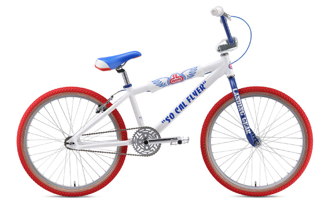 SE Racing So Cal Flyer 24&quot; - White/Red/Blue - 1