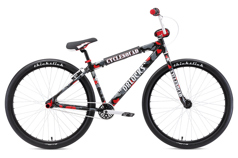 Se racing se dblocks big ripper shop 29 bmx bike camouflage mens sz 29in