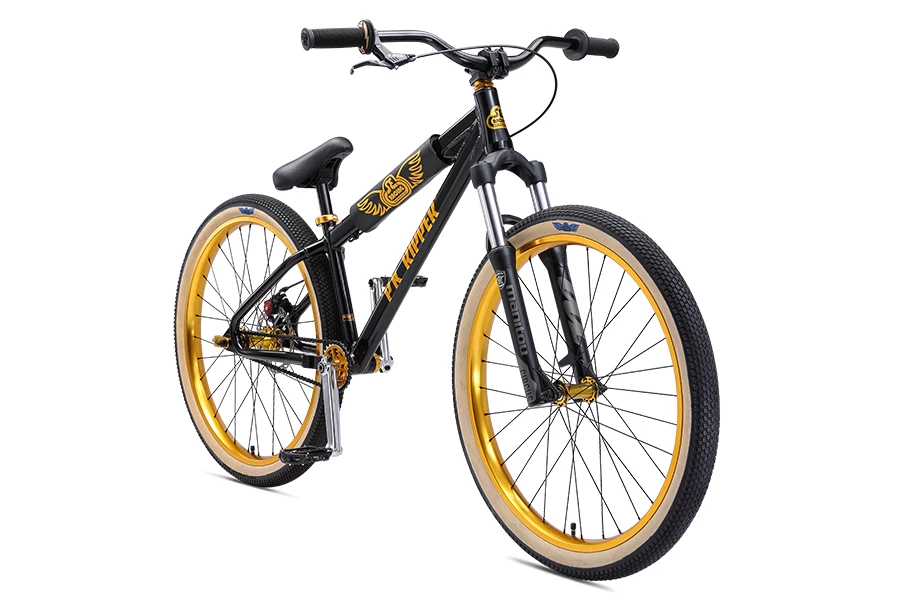 SE Racing DJ Ripper HD 26 BMX Bike Black Blue J R Bicycles Inc