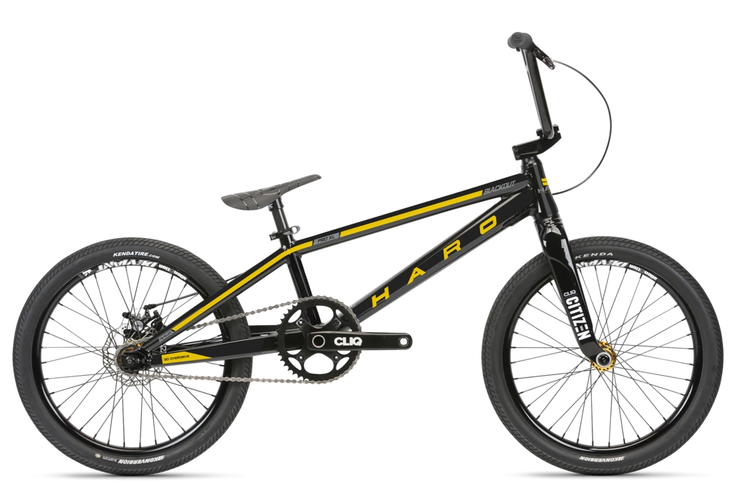 Haro Blackout Pro XXL BMX Race Bike-Black