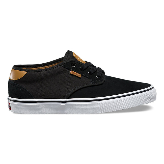 Vans Chima Estate Pro Shoes-Black/White/Tan - 1