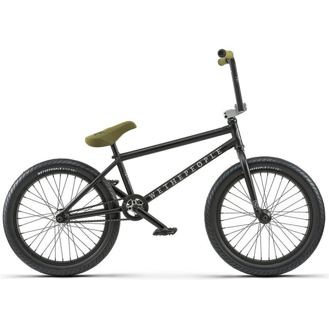 We The People Zodiac RHD Freecoaster 20&quot; BMX Bike 20.75&quot; TT - Matte Black - 1