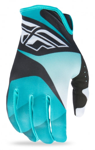 Fly Racing 2017 Lite Glove-Black/White/Teal