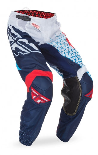 Fly Racing 2016 Kinetic Mesh Trifecta Pants-Red/White/Blue - 1