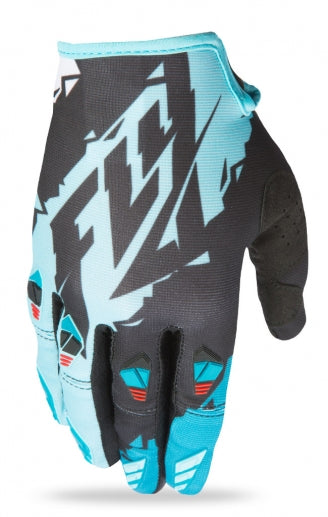 Fly Racing 2017 Kinetic Glove-Black/Dark Teal - 1