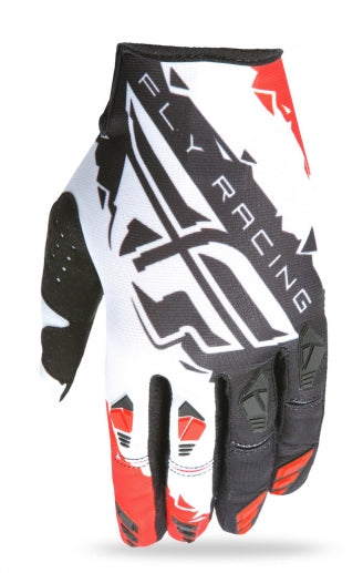 Fly Racing 2017 Kinetic Glove-Red/White - 2
