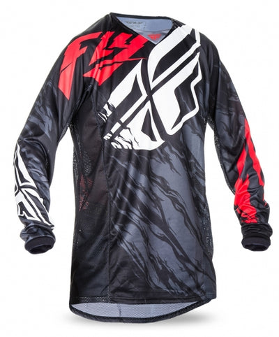 Fly Racing 2017 Relapse BMX Race Jersey-Black/Red