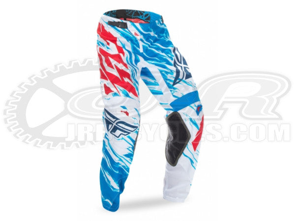 Fly Racing 2017 Kinetic Relapse Pants-Red/White/Blue - 1
