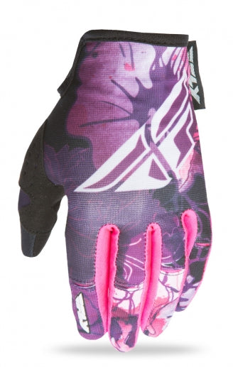 Fly Racing 2017 Kinetic Women&#39;s Gloves-Pink/Purple - 3