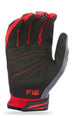 Fly Racing 2017 F-16 Gloves-Red/Black/Gray - 2