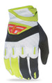 Fly Racing 2017 F-16 Gloves-Black/Lime - 1