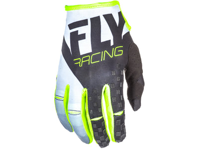 Fly Racing 2018 Kinetic Glove - Black/White/Hi-Vis