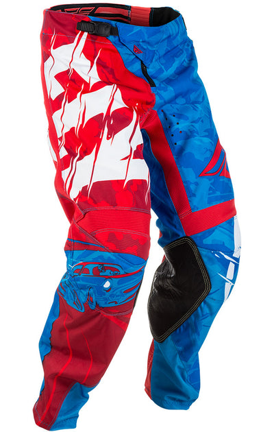 Fly Racing 2018 Kinetic Outlaw Pants - Red/Blue