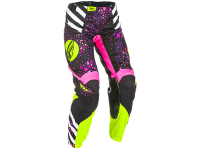 Fly Racing 2018 Kinetic Women's Race Pant - Neon Pink/Hi-Vis