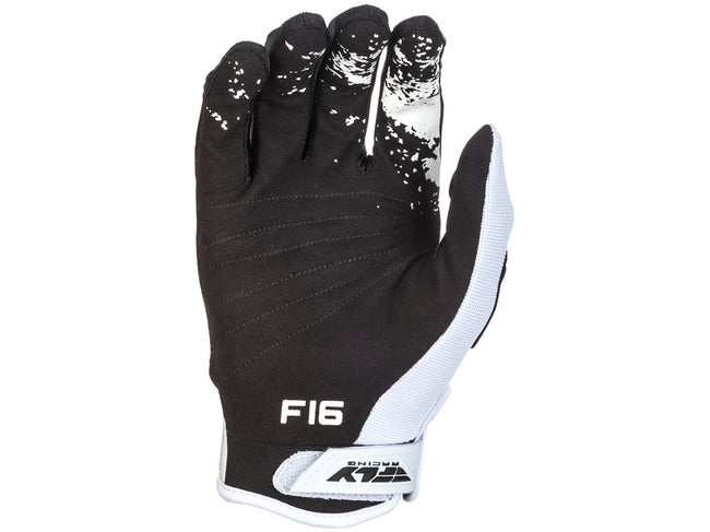 Fly Racing 2018 F-16 Glove - White/Black - 2