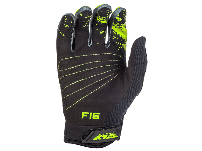 Fly Racing 2018 F-16 Glove - Black/Hi-vis - 2
