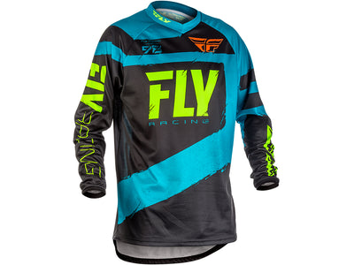 Fly Racing 2018 F-16 BMX Race Jersey-Blue/Hi-Vis