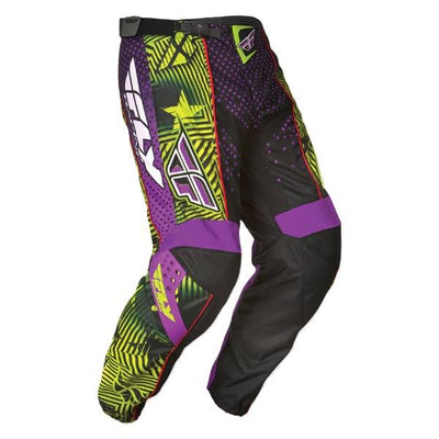 Sale F-16 Pants-Black/Purple