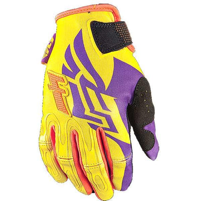 Fly Racing Women's BMX Race Gloves-Yellow/Orange