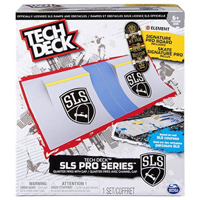 Tech Deck SLS Pro Series Skate Park Quarter Pipes with Gap