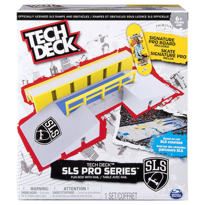 Tech Deck SLS Pro Series Skate Park Fun Box With Rail