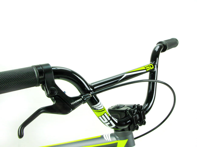 Meybo Clipper Expert BMX Race Bike-Grey-White-Lime - 4