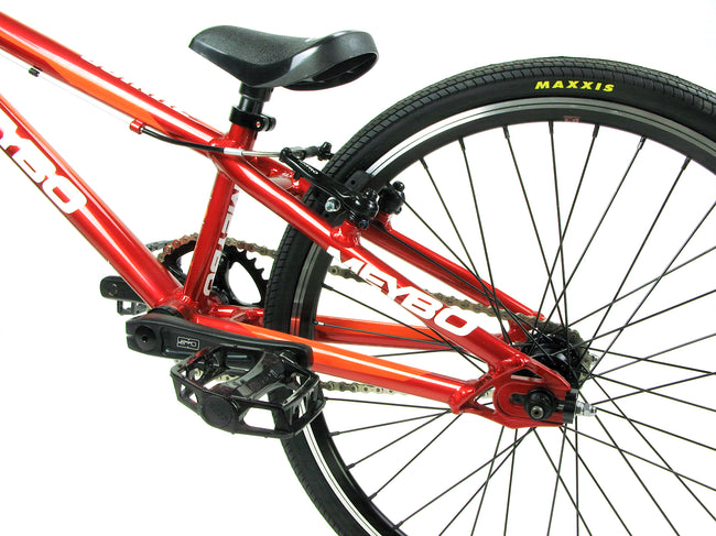 Meybo Clipper Junior BMX Race Bike-Red-White-Orange - 2