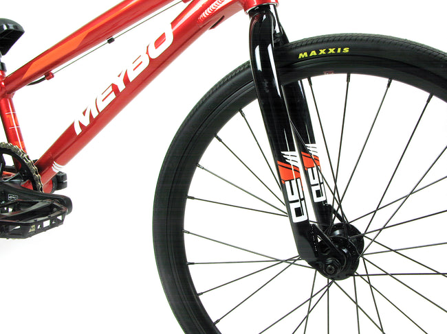 Meybo Clipper Junior BMX Race Bike-Red-White-Orange - 3