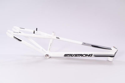 Stay Strong For Life V3 BMX Race Frame-White