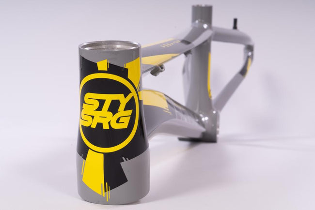 Stay Strong For Life V3 BMX Race Frame-Grey - 6