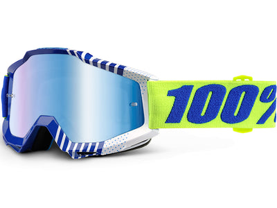 100% Accuri Goggles-Sundance-Mirror Blue Lens