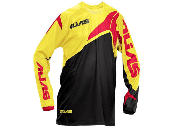 alias motocross gear Alias 2014 B1 Race Jersey-Yellow/Red at J&R Bicycles – J&R Bicycles, Inc