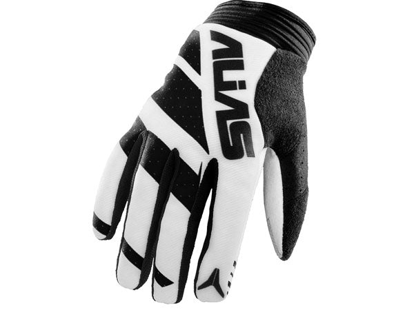 Alias 2014 Clutch Gloves-White/Black - 1