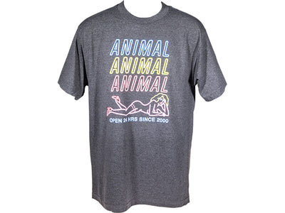 Animal Forty Deuce T-Shirt-Gray-Adult Medium