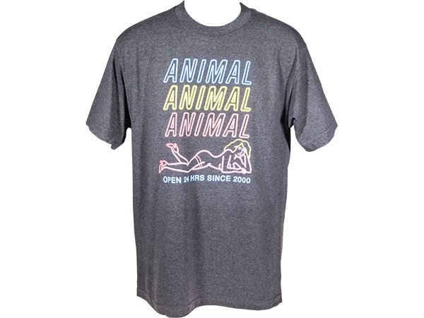 Animal Forty Deuce T-Shirt-Gray-Adult Medium - 1