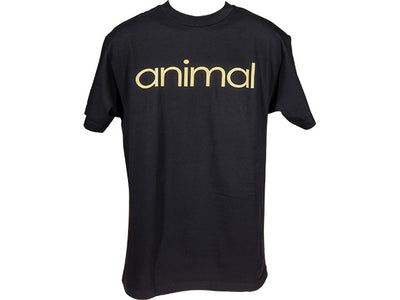 Animal Wordmark T-Shirt-Black