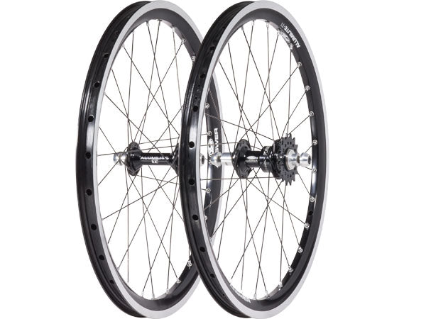 Answer Alumilite Expert Ti Cassette Wheel Set-Black-24x1.50