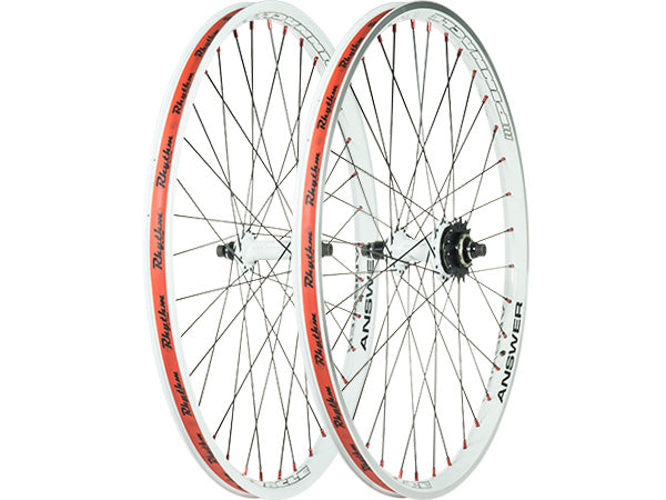 Custom Wheelset: Answer Pinnacle Rims with Answer Holeshot Hubs-24x1.75 ...