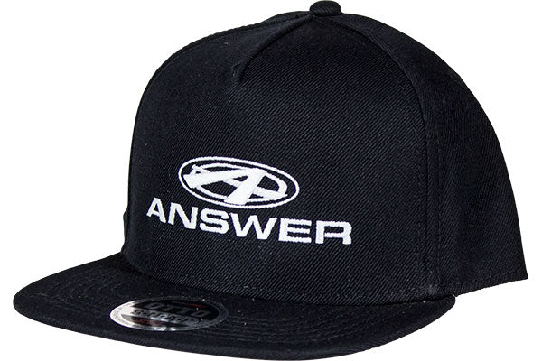 Answer Snap Back Hat-Black - 1