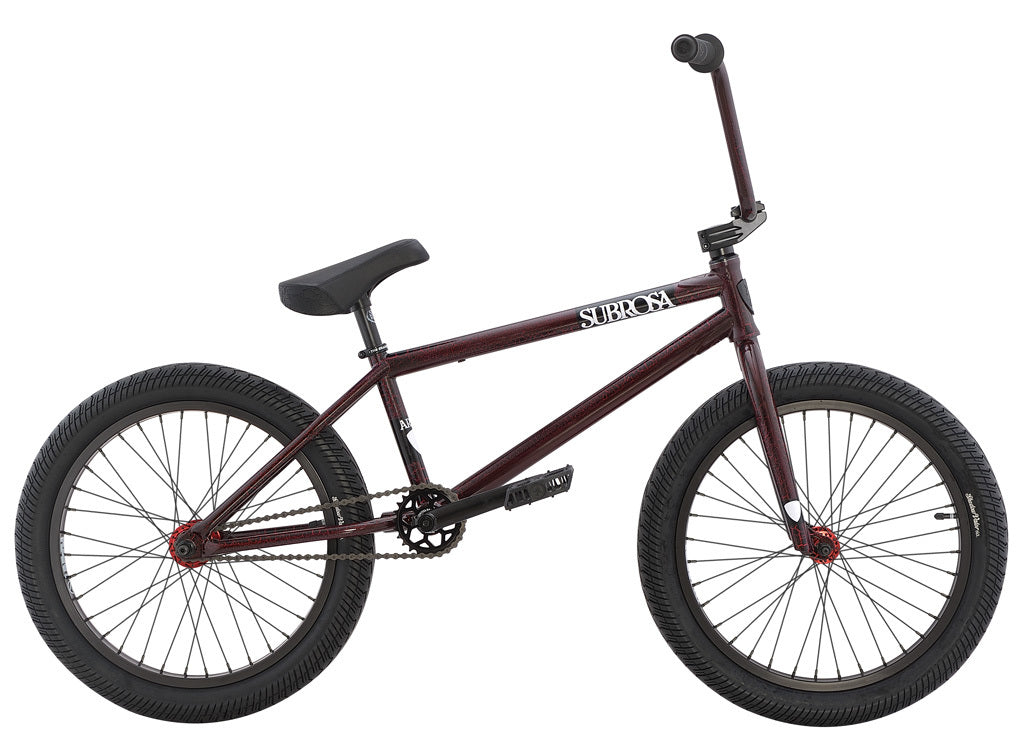 Subrosa Arum Bike-Black/Red Crackle – J&R Bicycles, Inc.