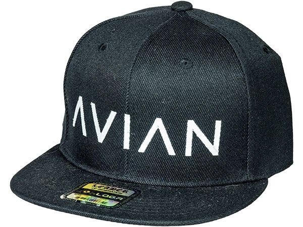 Avian Snapback Hat-Black - 1