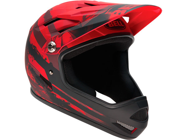 Bell Sanction Helmet-Matte Red/Black - 1