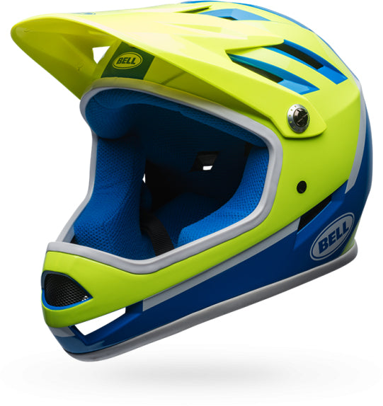 Bell Sanction Helmet-Force Blue/Retina Sear - 5