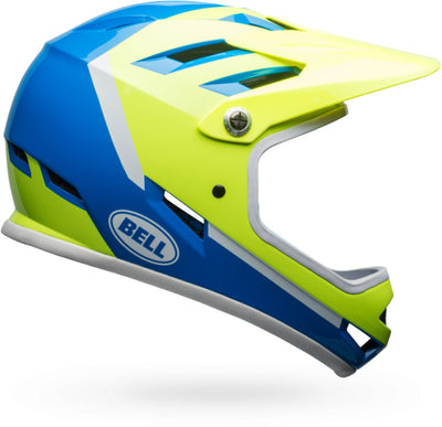 Bell Sanction Helmet-Force Blue/Retina Sear